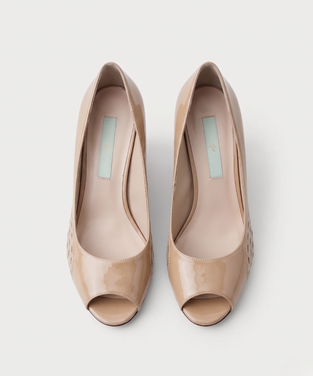 Gracie Open-toe Heels